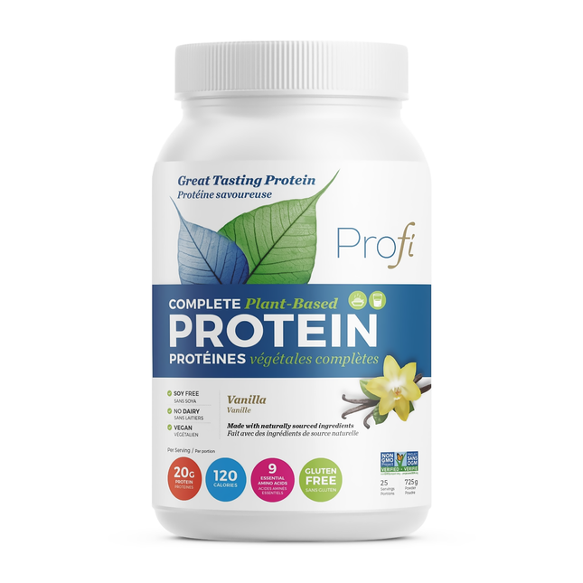 Profi - Protéine végétale complète - Saveur vanille | 25 portions - 700 g