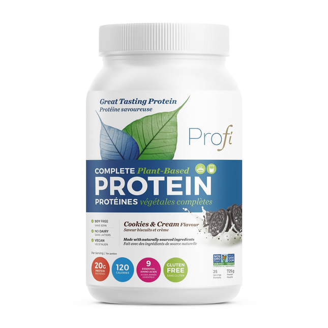 Profi - Protéines végétales complètes - Saveur biscuits et crème | 25 portions - 700 g