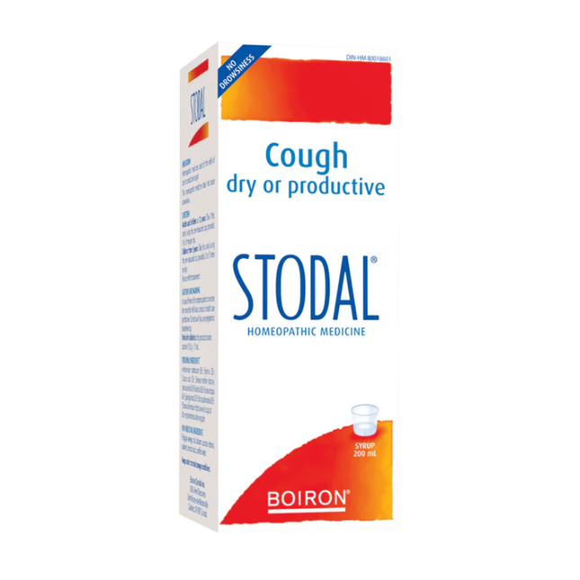 Sirop homéopathique contre la toux sèche Stodal | 200 ml