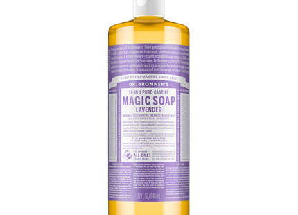 Dr. Bronner's - Pure Castile Liquid Soap, Lavender | 946 mL