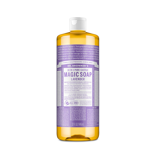 Dr. Bronner's - Pure Castile Liquid Soap, Lavender | 946 mL