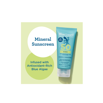 Blue Lizard - Lotion solaire SPF 50 pour enfants | 89 g
