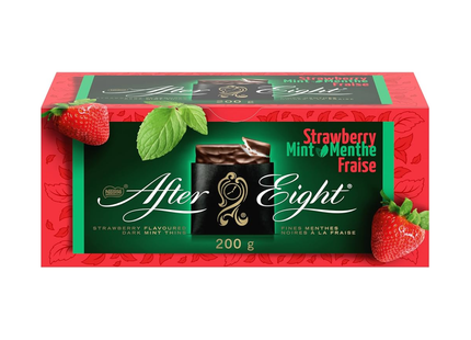 After Eight - Strawberry Flavoured Dark Mint Thins | 200 g