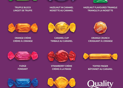 Nestlé - Quality Street Selection of Caramels, Crèmes & Fine Pralines | 160 g