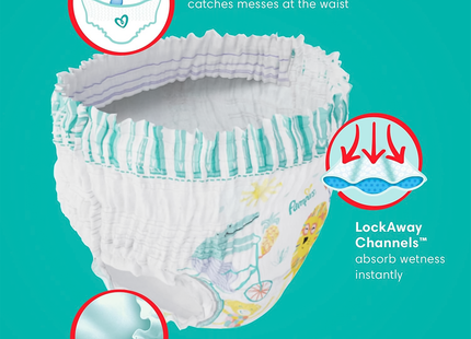 Pampers - Cruisers 360 Leakproof Diapers, Size 3 | 26 Diapers