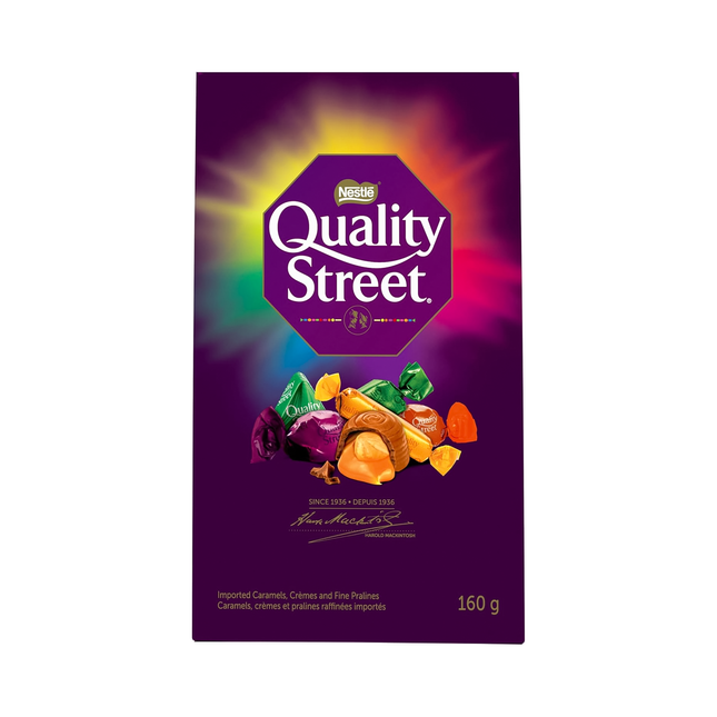 Nestlé - Quality Street Selection of Caramels, Crèmes & Fine Pralines | 160 g