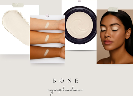 Gabriel Cosmetics - Ultra Wearable Eyeshadow, Bone Ivory | 2 g