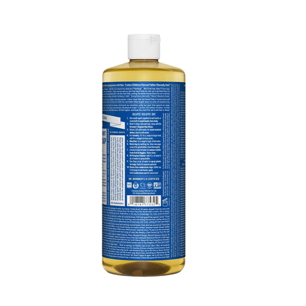 Dr. Bronner's - Pure Castile Liquid Soap, Peppermint  | 946 mL