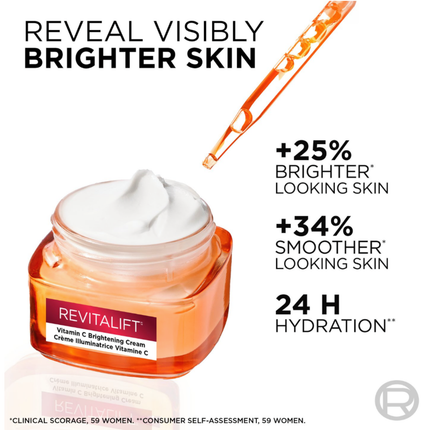 L'Oréal Paris - Crème Illuminatrice Revitalift Vitamine C | 50 mL