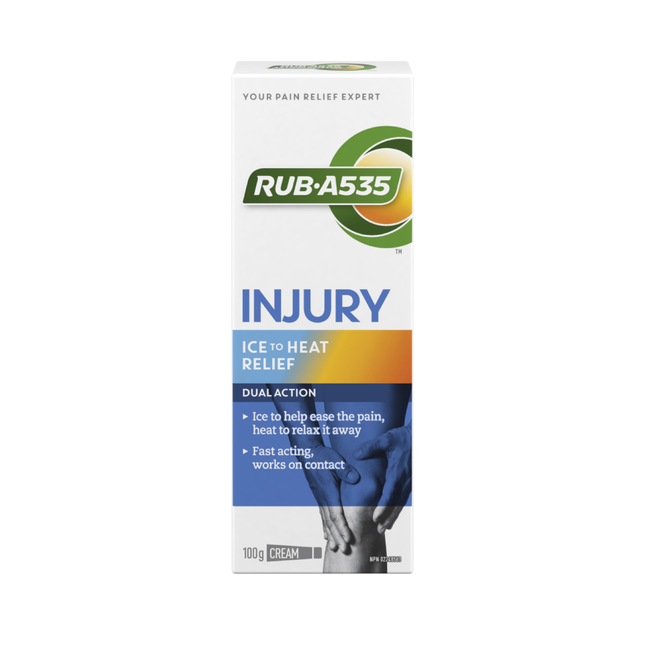 Rub-A535 Injury Ice to Heat Relief Dual Action Cream | 100 g