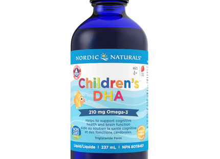 Nordic Naturals - DHA oméga-3 pour enfants 210 MG | 237 ml