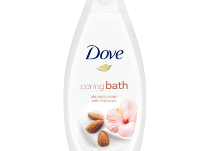 Dove - Bain Bienfaisant - Bain Moussant - Crème d'Amande à l'Hibiscus | 450 ml