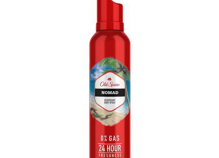 Old Spice - 24H Deodorant Body Spray 0% Gas, Nomad | 115 g