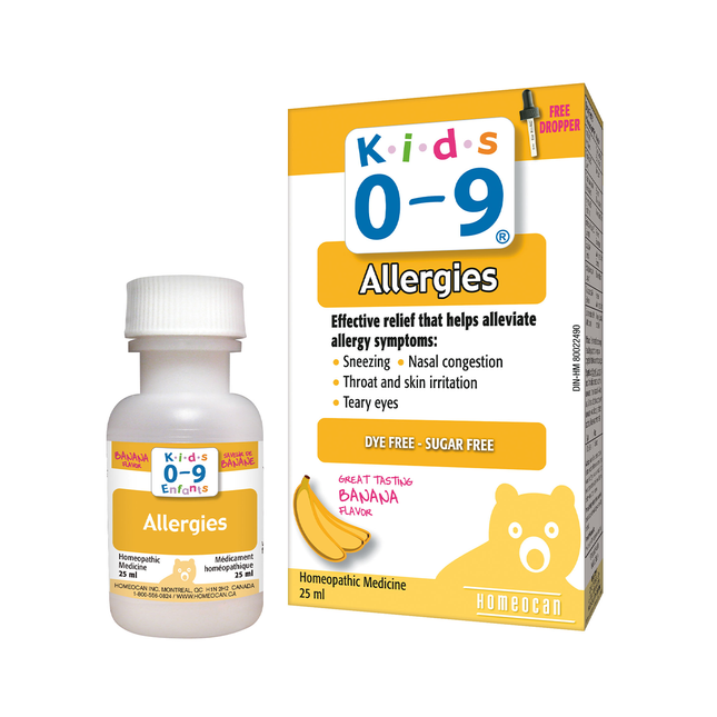 HOMEOCAN - Kids 0-9 Allergies | 25 mL