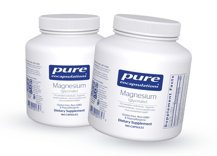 2-PACK! Pure Encapsulations - Magnesium Glycinate | 180 Capsules