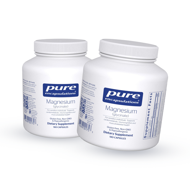 2-PACK! Pure Encapsulations - Magnesium Glycinate | 180 Capsules