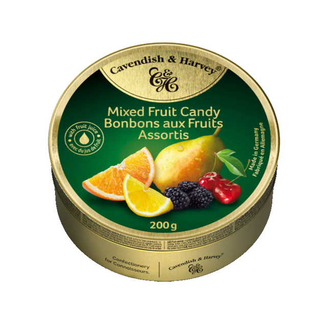 Cavendish &amp; Harvey - Bonbons aux fruits mélangés - Avec jus de fruits | 200 g