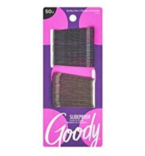 Goody - Épingles à cheveux antidérapantes - Noir et marron | 50 unités 