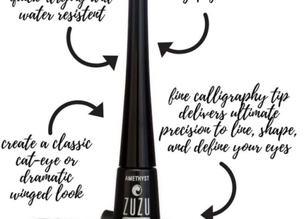 Zuzu Luxe - Liquid Eyeliner, Raven Black | 3 mL