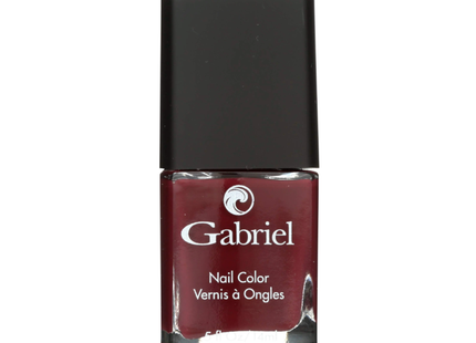 Gabriel Cosmetics - Lasting Wear Nail Polish, Sangria | 14 mL