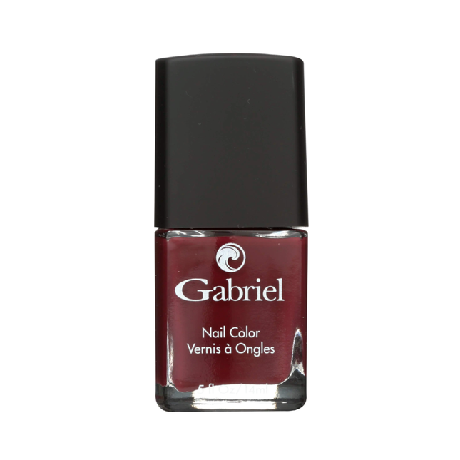 Gabriel Cosmetics - Lasting Wear Nail Polish, Sangria | 14 mL