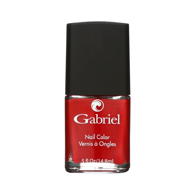 Gabriel Cosmetics - Lasting Wear Nail Polish, Classic Red | 14 mL