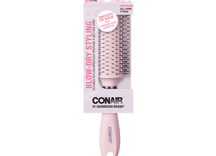 Conair - Brosse ronde de coiffage pour brushing, adaptée à tous les types de cheveux