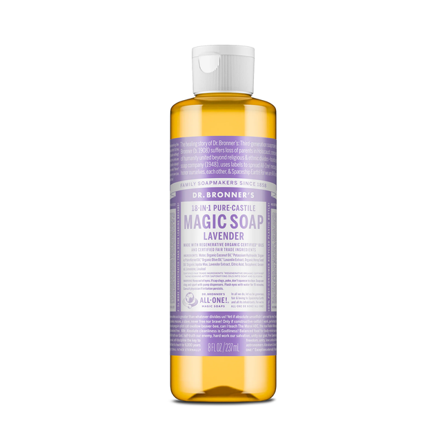 Savon de Castille pur Dr Bronner's, lavande | 237 ml