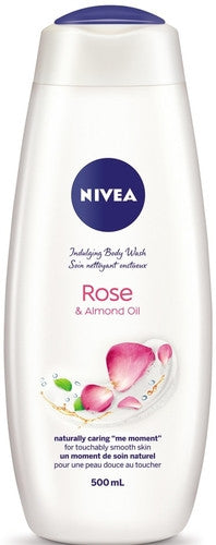 Nivea Rose & Almond Oil Body Wash for Smooth Skin | 500ml