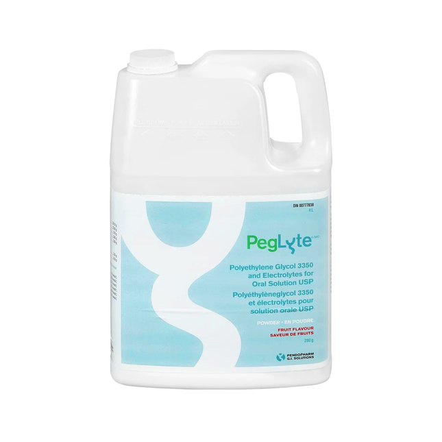 PegLyte - Gastrointestinal Lavage Preparation & Laxative, Fruit Flavour | 4 L