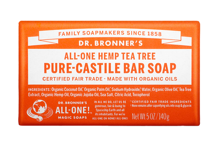 Savon de Castille pur Dr. Bronners's, arbre à thé | 140 g