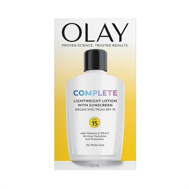 Olay - Fluide hydratant quotidien Complete FPS 15 pour peau normale | 120 ml