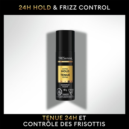 TRESemmé - Laque Extra Forte pour Cheveux - Format Voyage | 43 g