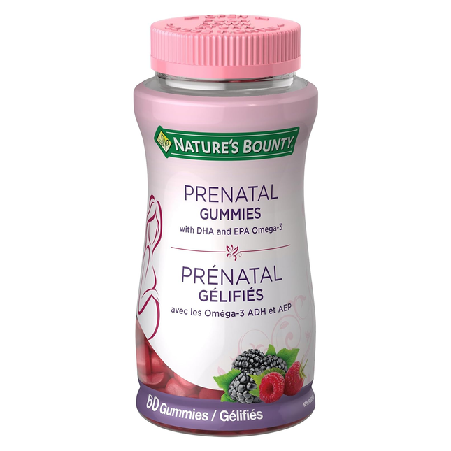 Nature's Bounty - Gummies prénatales | 60 gommes