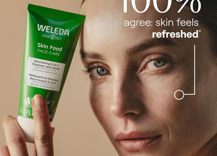 Weleda - Nettoyant et masque nourrissant 2 en 1 | 75 ml