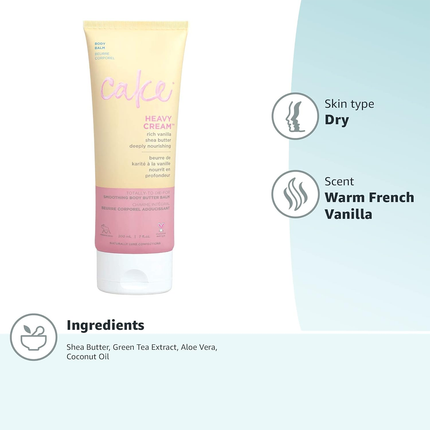 Cake - Heavy Cream Body Balm - Rich Vanilla Shea Butter | 200 g