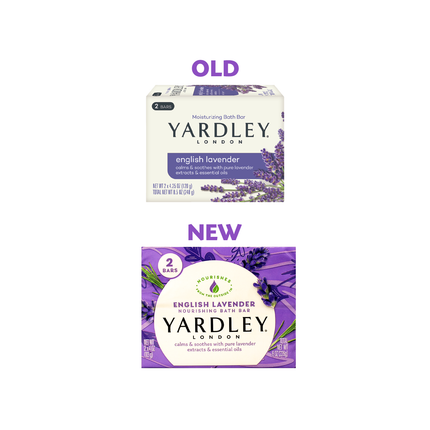Yardley London - Pain de bain nourrissant à la lavande anglaise | 2 pains