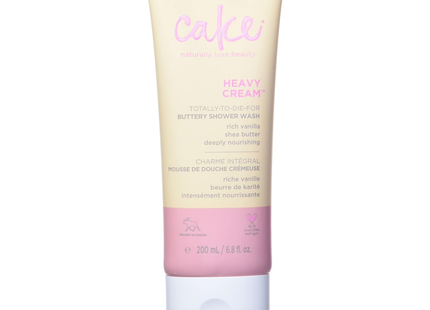 Cake - Nettoyant douche crème épaisse - Beurre de karité riche à la vanille | 200 ml