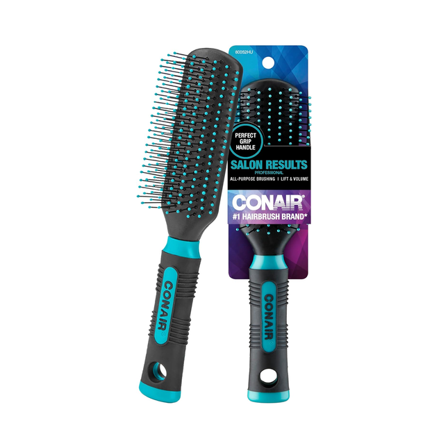 Conair - Salon Results All-Purpose Brushing Perfect Grip & Handle, Lift & Volume