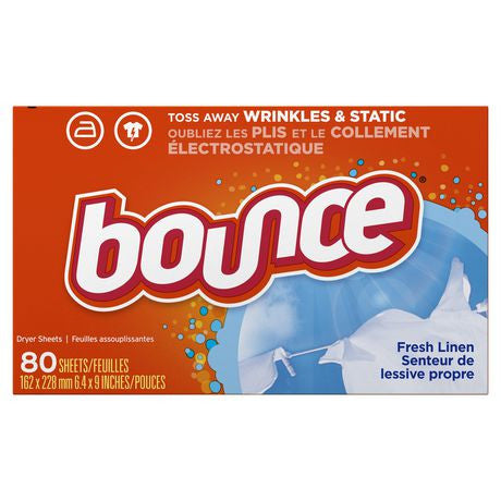 Bounce - Dryer Sheets - Fresh Linen | 80 Sheets