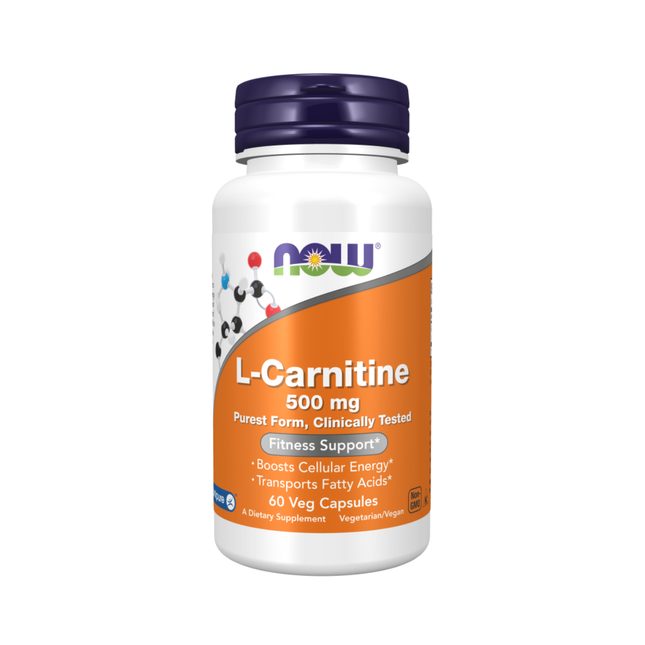 NOW - L-Carnitine 500 mg | 60 gélules