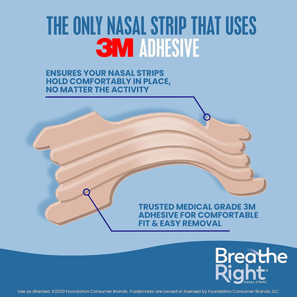 Breathe Right - Extra Strength TAN Nasal Strips