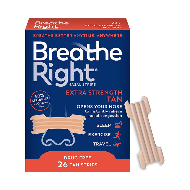 Breathe Right - Extra Strength TAN Nasal Strips