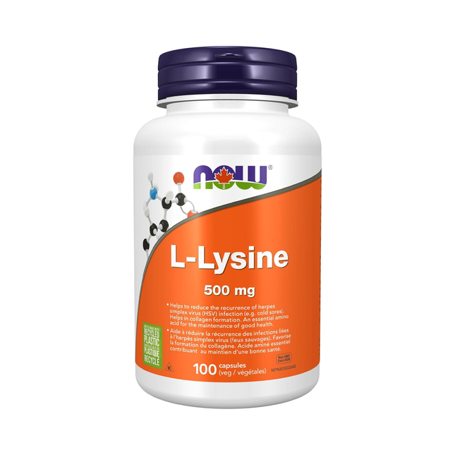 NOW L-Cystéine 500 mg | 100 gélules