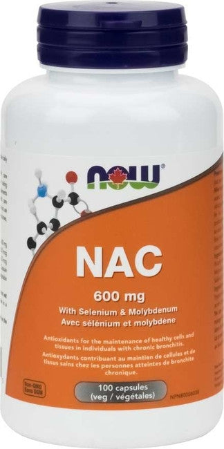 NOW NAC 600mg | 100 Caps