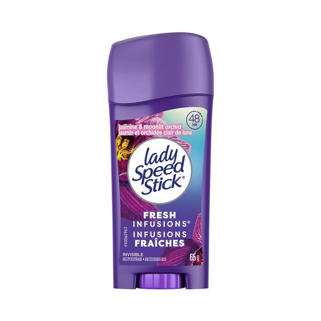 Lady Speed Stick - Anti-transpirant invisible, parfum jasmin et orchidée au clair de lune | 65 g