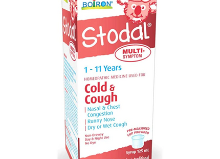 Boiron - Stodal Cold & Cough Syrup - 1 to 11 Years | 125 ml