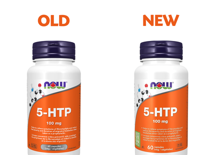 NOW - 5-HTP 100 mg | 60 capsules
