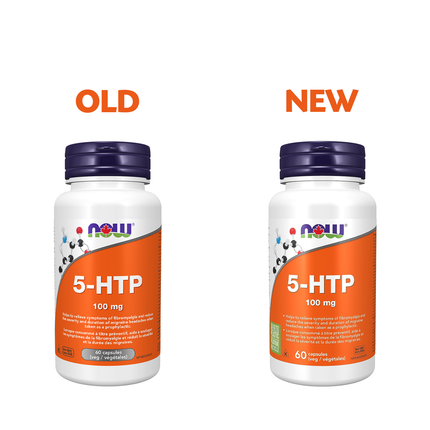 NOW - 5-HTP 100 mg | 60 capsules