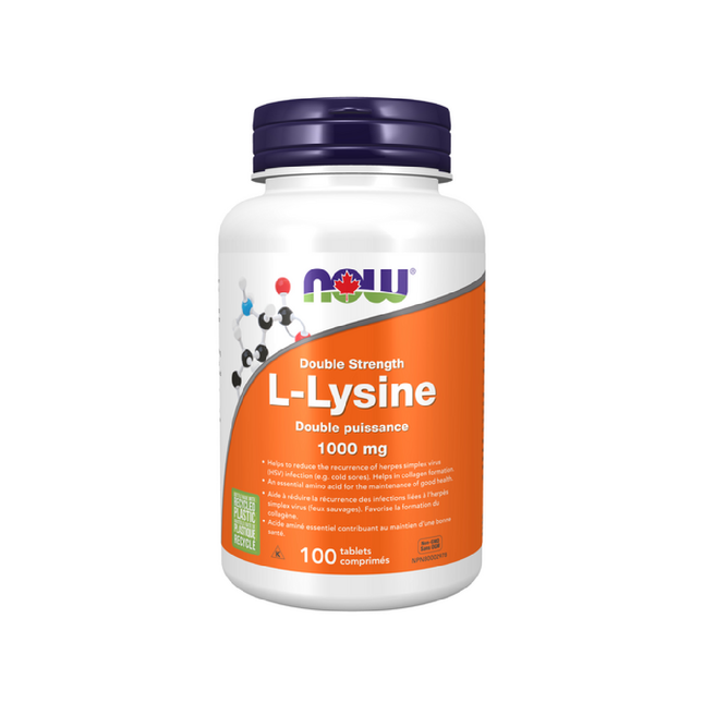 NOW L-Lysine 1000mg | 100 Caps